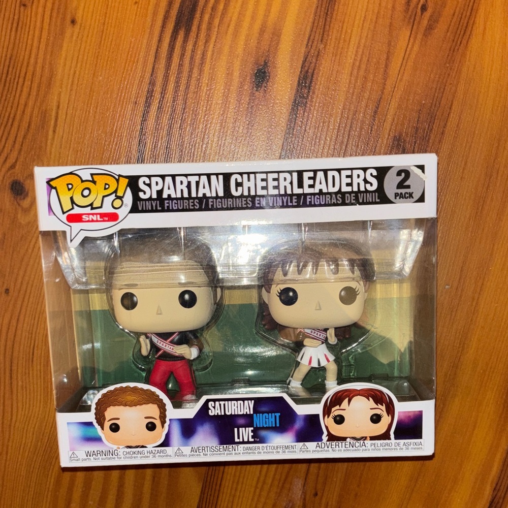 Funko Pop! Spartan Cheerleaders Vinyl Figures - Red and White
